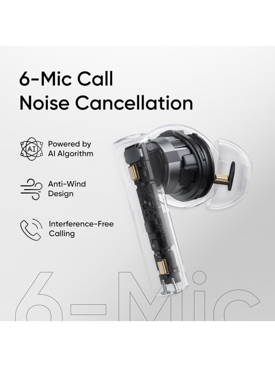 tws headphone REALME BUDS AIR 6 (SILVER)