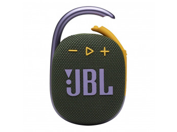 bluetooth დინამიკი JBL CLIP 4 (GN)