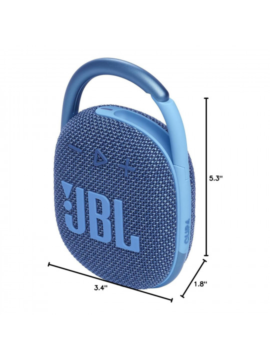 bluetooth speaker JBL CLIP 4 (ECO BL)