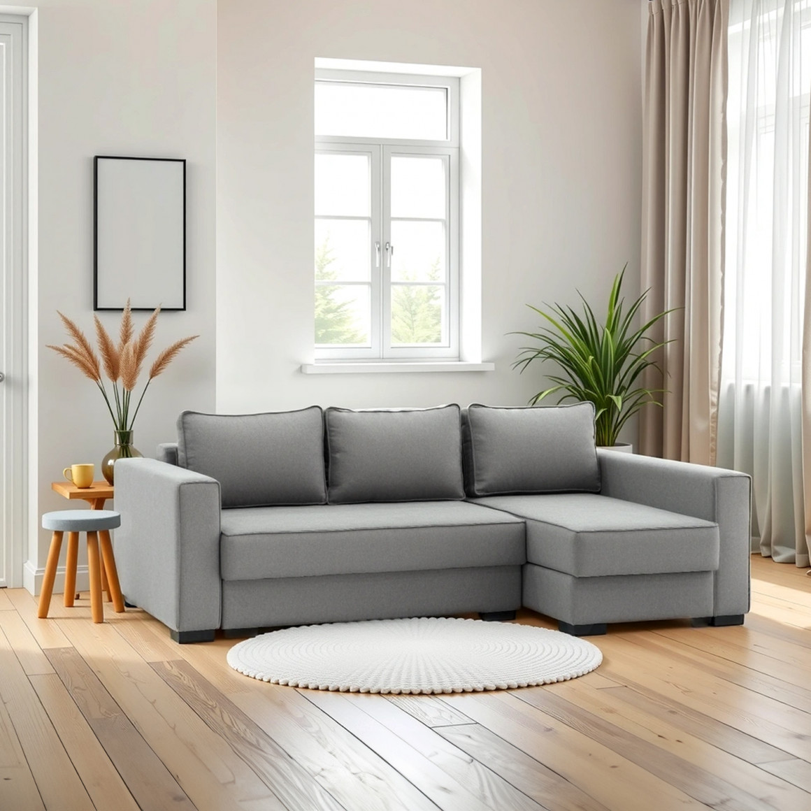 დივანი HOBEL CORNER LIZA PLUS CAPPUCCINO SCANDI 19 R (5)
