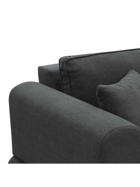 sofa HOBEL CORNER SIDNEY PLUS DARK GREY BUKLE 15 L (3)