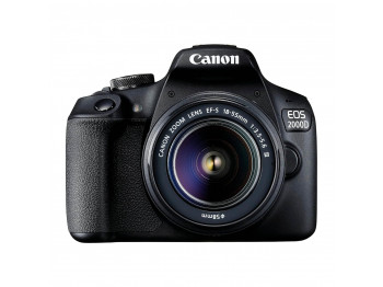 ციფრული ფოტოკამერა CANON EOS 2000D EF-S 18-55 IS III KIT (BK)