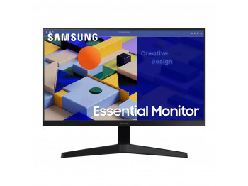 მონიტორი SAMSUNG ESSENTIAL S3 LS24C310EAIXCI 24 FHD 1920X1080 IPS 5MS 75HZ