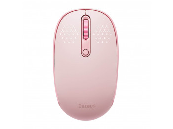 კომპიუტერული მაუსი BASEUS F01B TRI-MODE WIRELESS B01055503413-00 (BABY PK)