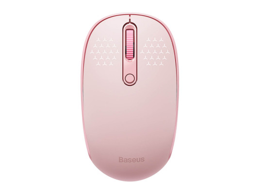 კომპიუტერული მაუსი BASEUS F01B TRI-MODE WIRELESS B01055503413-00 (BABY PK)