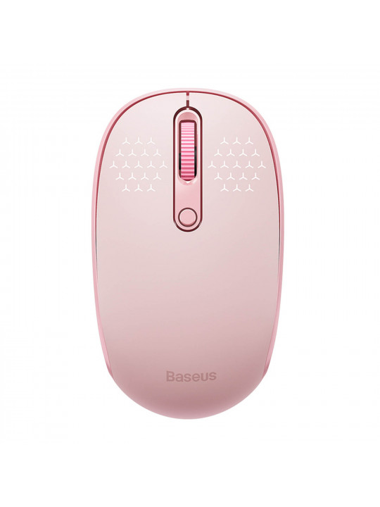 კომპიუტერული მაუსი BASEUS F01B TRI-MODE WIRELESS B01055503413-00 (BABY PK)