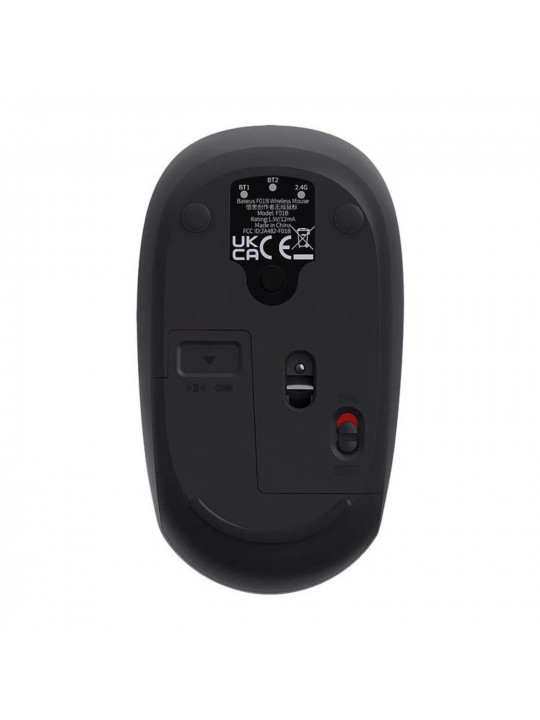 mouse BASEUS F01B TRI-MODE WIRELESS B01055503833-00 (FROSTED GY)