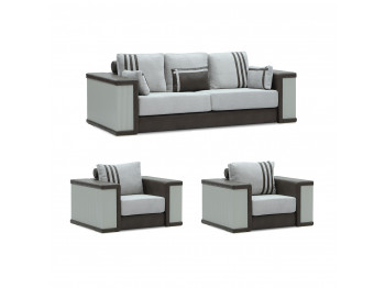 sofa set HOBEL FANDI 3+1+1 GREY PHANTOM 13/ LIGHT GREY BONCUK 18 (3)