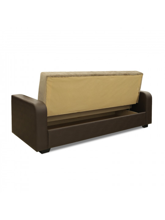 sofa set HOBEL FROST 3+1+1 COFFEE V460/ LIGHT BROWN LETTO 7 (4)