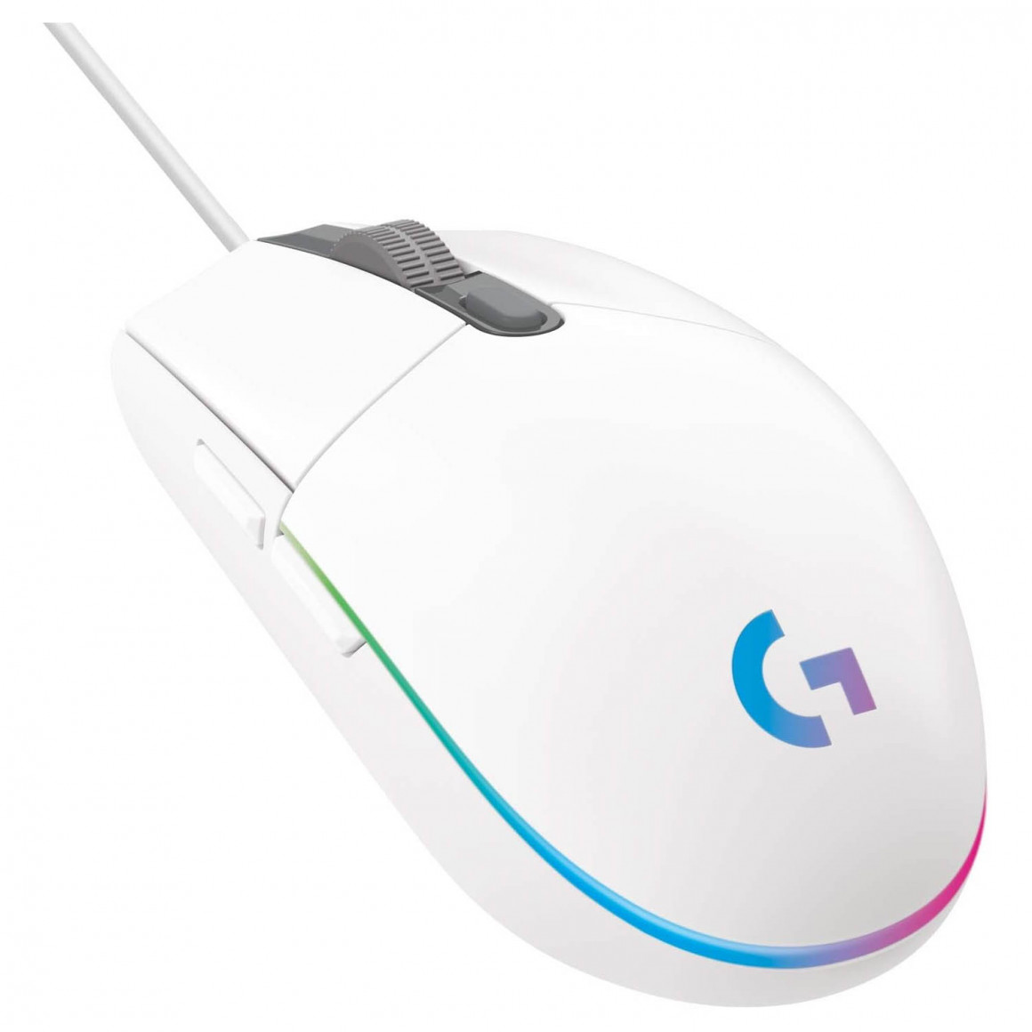 კომპიუტერული მაუსი LOGITECH G203 LIGHTSYNC L910-005796 GAMING (WH)