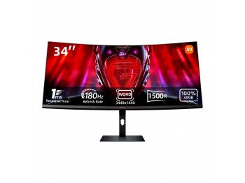 monitor XIAOMI G34WQI CURVED GAMING (BK)