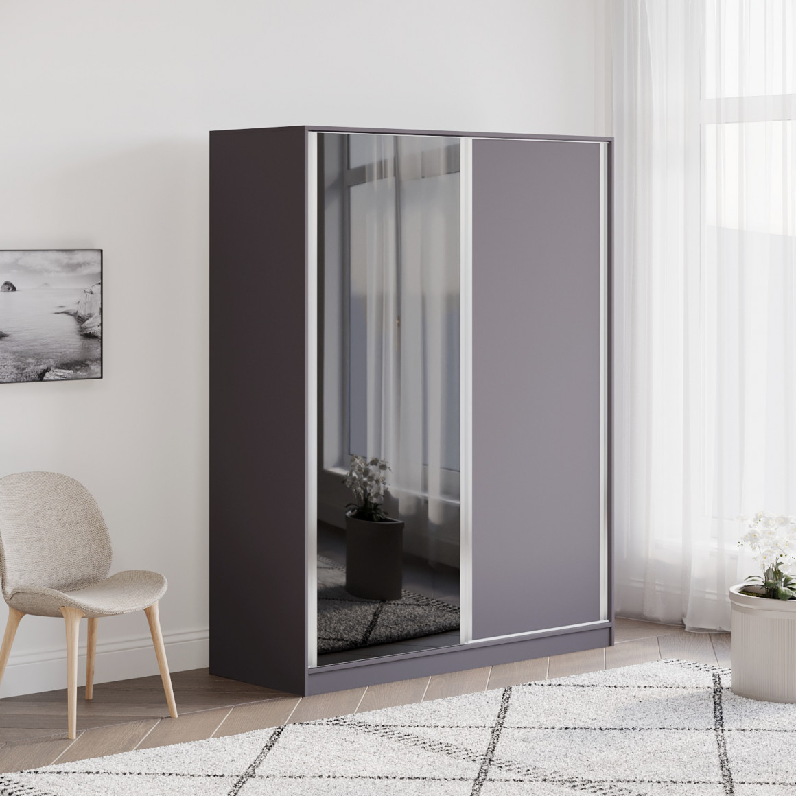 wardrobe HOBEL EX-B55 ORMA 075 (5)