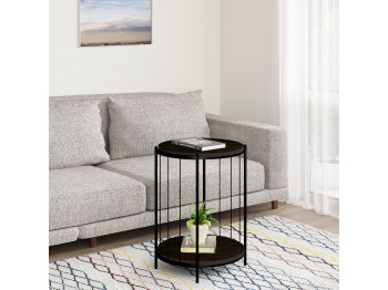 coffee table HOBEL SUNNY METAL BLACK/BROWN PIGMENT (1)