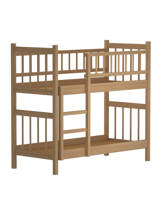 bed for children HOBEL TWO-STOREY EX-B53 90X190 NATURAL (7)