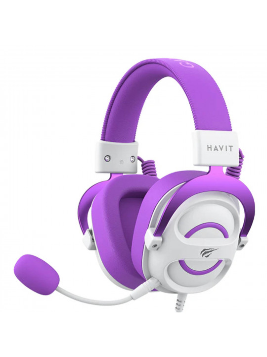 headphone HAVIT HV-H2002E GAMING (WH/PR)