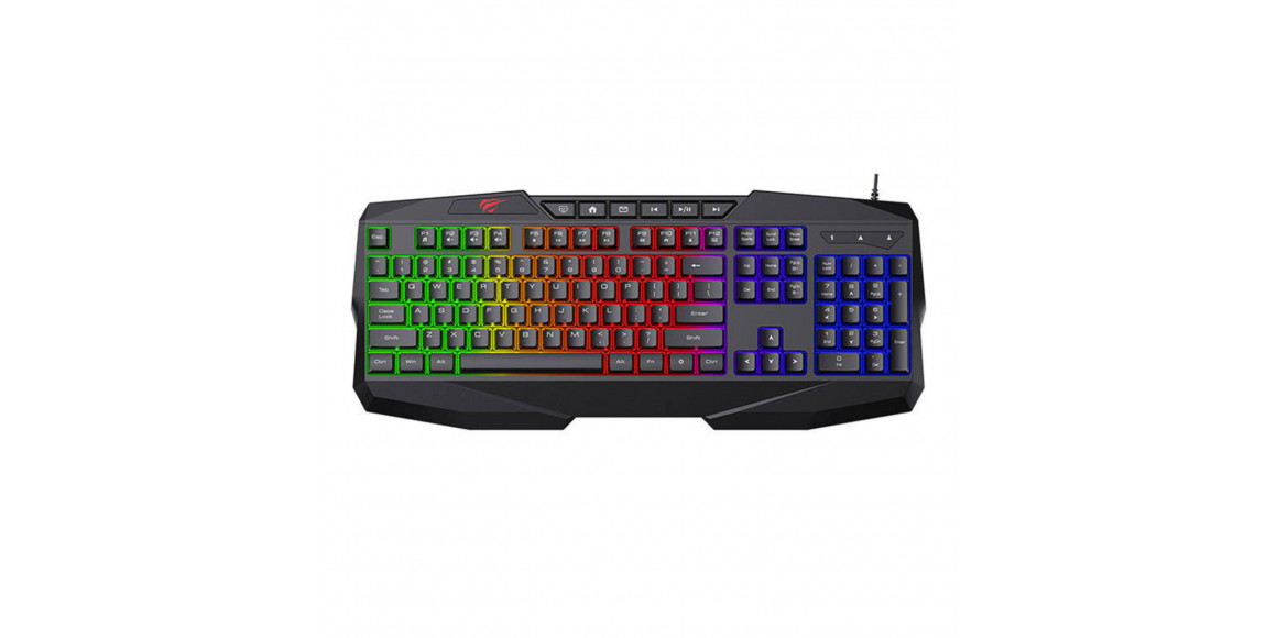 კლავიატურა HAVIT HV-KB878L GAMING (BK)