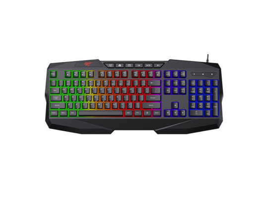 keyboard HAVIT HV-KB878L GAMING (BK)