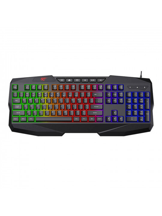 კლავიატურა HAVIT HV-KB878L GAMING (BK)