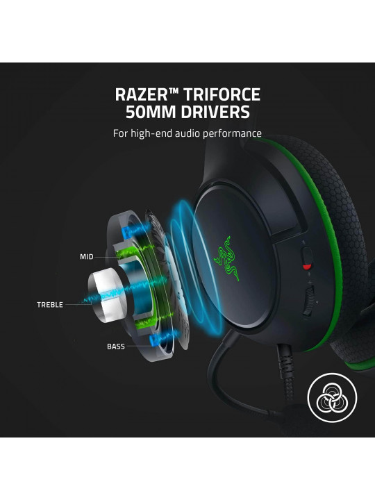 ყურსასმენები RAZER KAIRA X FOR XBOX GAMING (BK)