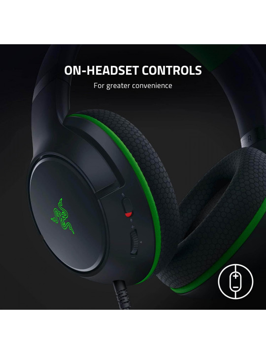 ყურსასმენები RAZER KAIRA X FOR XBOX GAMING (BK)