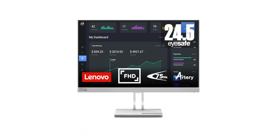 მონიტორი LENOVO L25E-40 24.5