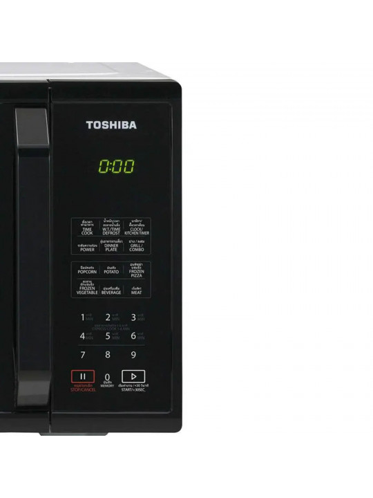 მიკროტალღური ღუმელი TOSHIBA MM-EM23P(BK)-CV