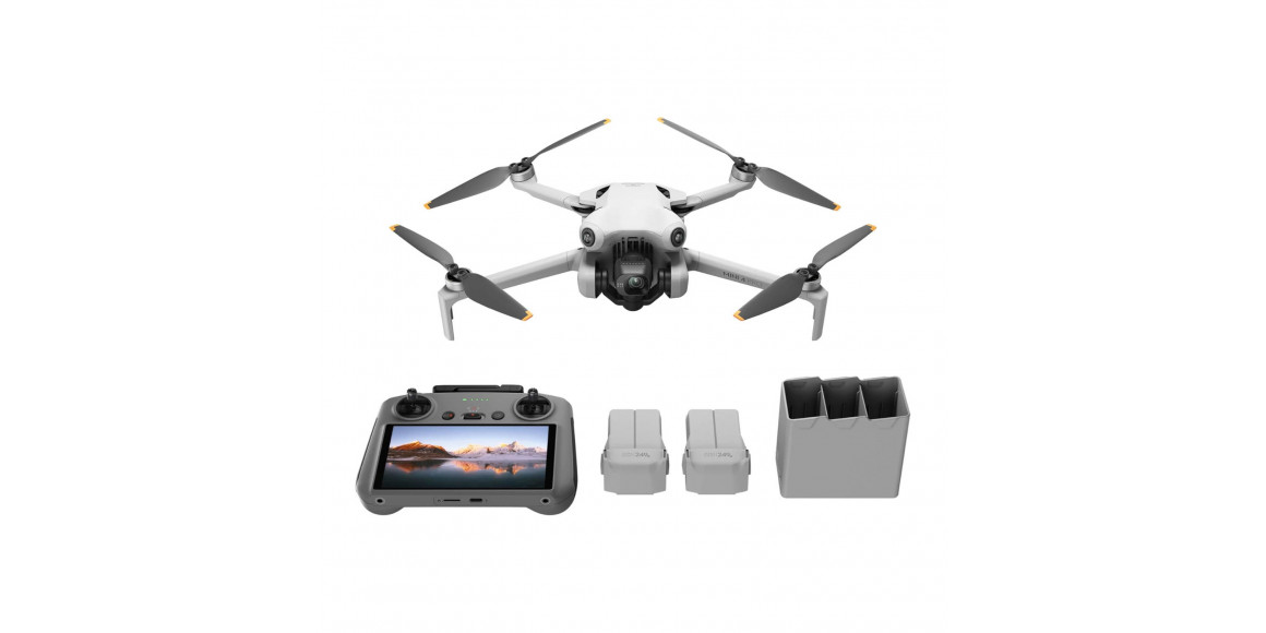 dron DJI MINI 4 PRO FLY MORE COMBO WITH RC 2 (GY)