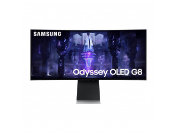 მონიტორი SAMSUNG ODYSSEY OLED G8 LS34BG850SIXCI 34 CURVED UHD 3840X2160 0.1MS 175HZ