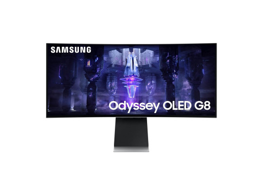 монитор SAMSUNG ODYSSEY OLED G8 LS34BG850SIXCI 34 CURVED UHD 3840X2160 0.1MS 175HZ