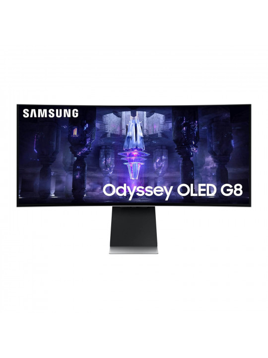 монитор SAMSUNG ODYSSEY OLED G8 LS34BG850SIXCI 34 CURVED UHD 3840X2160 0.1MS 175HZ