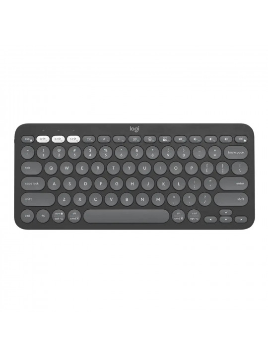 კლავიატურა LOGITECH PEBBLE KEYS 2 K380S BLUETOOTH (GR)