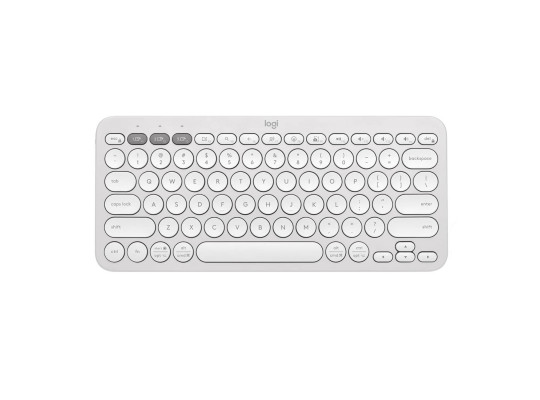 კლავიატურა LOGITECH PEBBLE KEYS 2 K380S BLUETOOTH (WH)