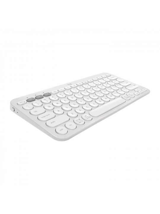 keyboard LOGITECH PEBBLE KEYS 2 K380S BLUETOOTH (WH)