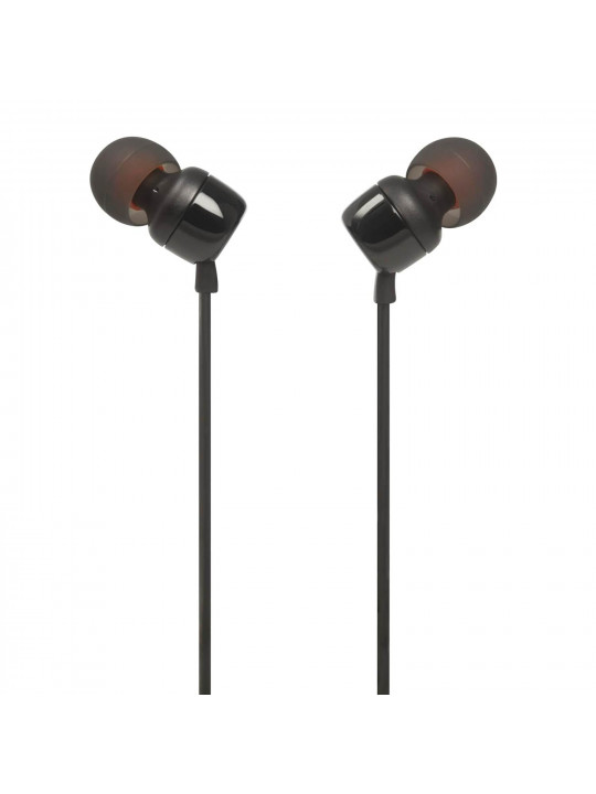 ყურსასმენები JBL T110 EARPHONE IN EAR (BK)