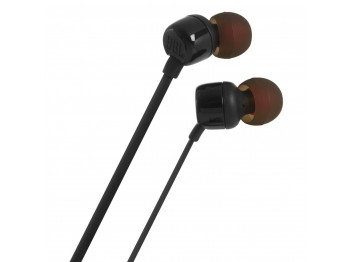 ყურსასმენები JBL T110 EARPHONE IN EAR (BK)