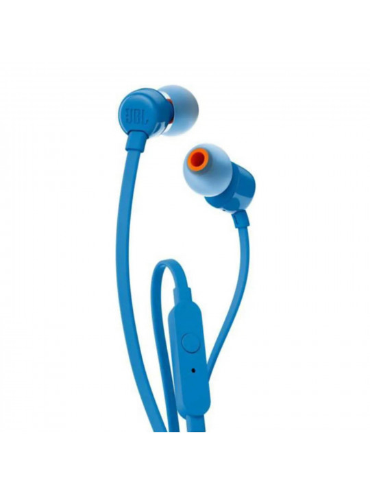 ყურსასმენები JBL T110 EARPHONE IN EAR (BL)