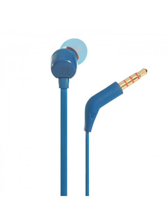 ყურსასმენები JBL T110 EARPHONE IN EAR (BL)