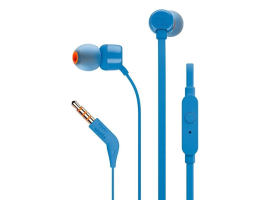 наушник JBL T110 EARPHONE IN EAR (BL)