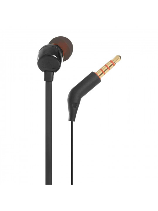 ყურსასმენები JBL T110 EARPHONE IN EAR (BK)