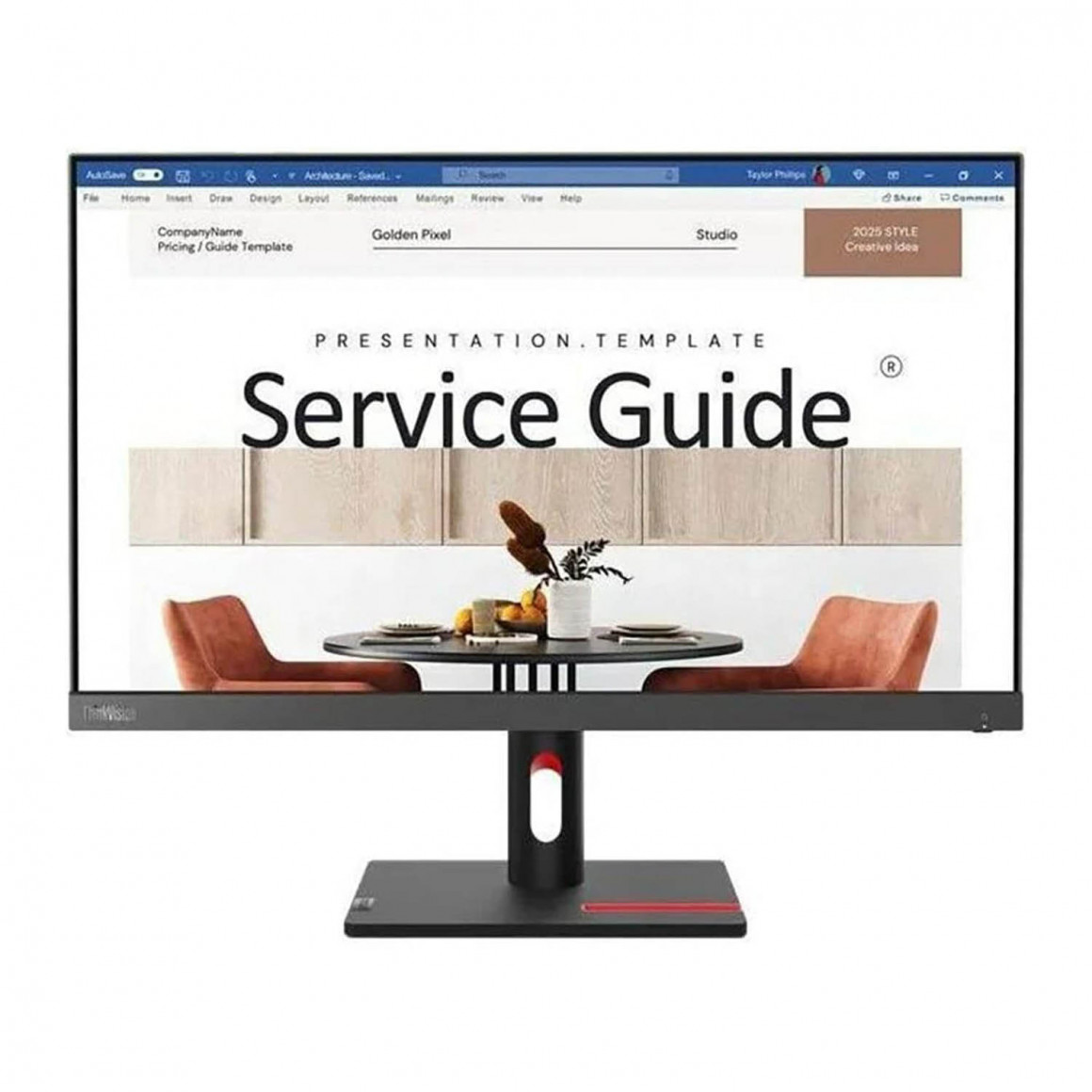 მონიტორი LENOVO THINKVISION S24I-30 24