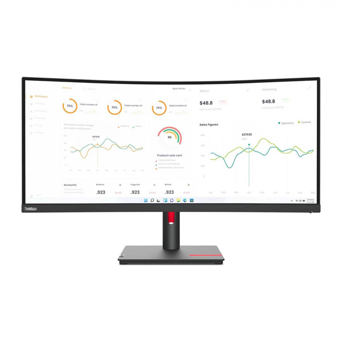 monitor LENOVO THINKVISION T34W 34