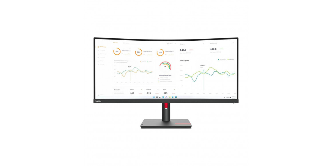 მონიტორი LENOVO THINKVISION T34W 34