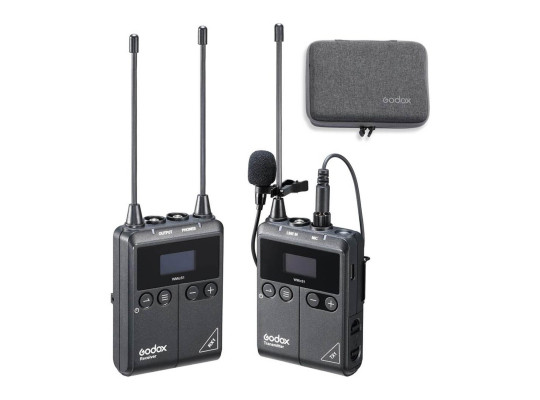 microphone GODOX UHF WIRELESS MICROPHONE SYSTEM WMICS1 KIT 1 (BK)