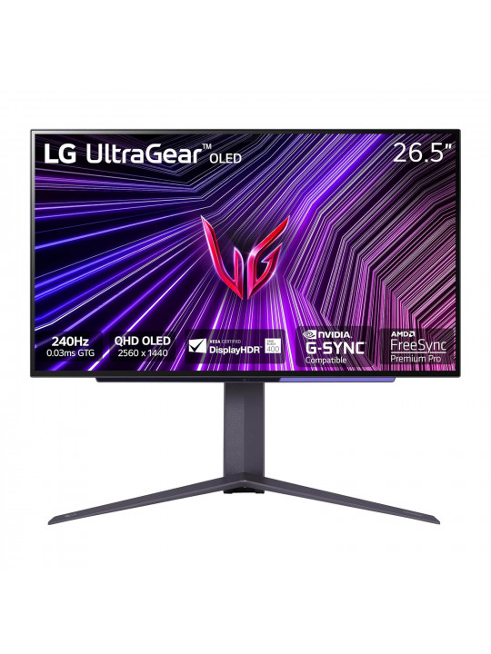 монитор LG ULTRAGEAR 27GS95QE-B.AMA 27 OLED QHD DISPLAY WITH 240HZ 2560 X 1440