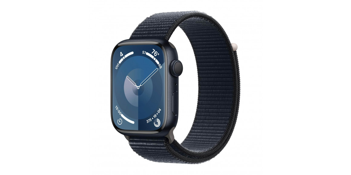 smart watch APPLE WATCH SERIES 9 GPS 41MM MIDNIGHT ALUMINUM CASE WITH MIDNIGHT SPORT LOOP MR8Y3 (MIDNIGHT)