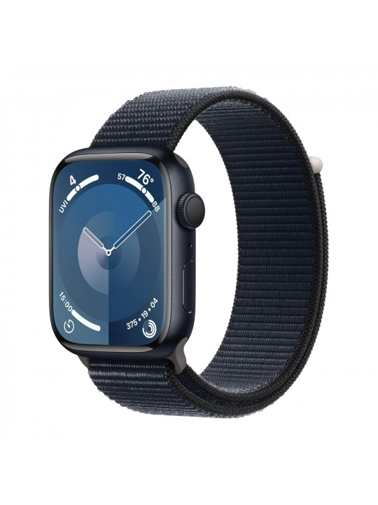 смарт-часы APPLE WATCH SERIES 9 GPS 41MM MIDNIGHT ALUMINUM CASE WITH MIDNIGHT SPORT LOOP MR8Y3 (MIDNIGHT)