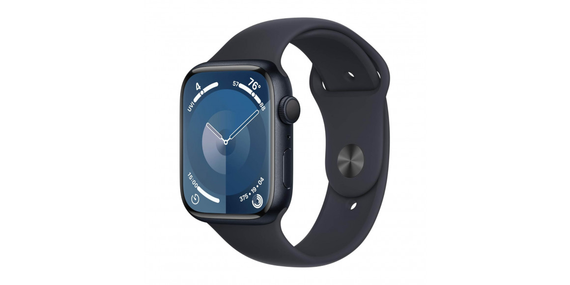 smart watch APPLE WATCH SERIES 9 GPS 45MM MIDNIGHT ALUMINUM CASE WITH MIDNIGHT SPORT BAND MR993 S/M (MIDNIGHT)