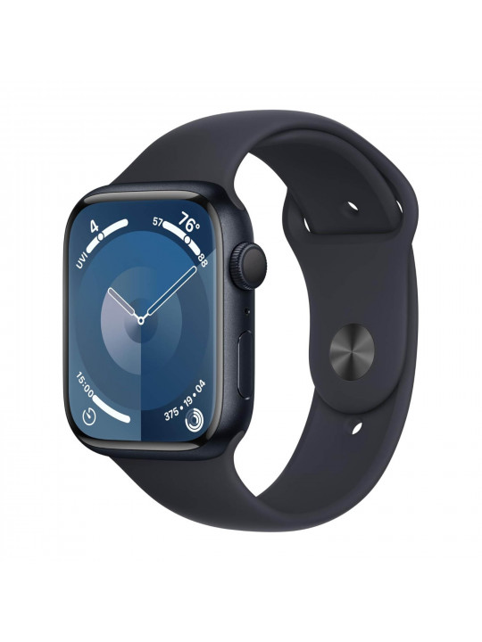 смарт-часы APPLE WATCH SERIES 9 GPS 45MM MIDNIGHT ALUMINUM CASE WITH MIDNIGHT SPORT BAND MR9A3 M/L (MIDNIGHT)