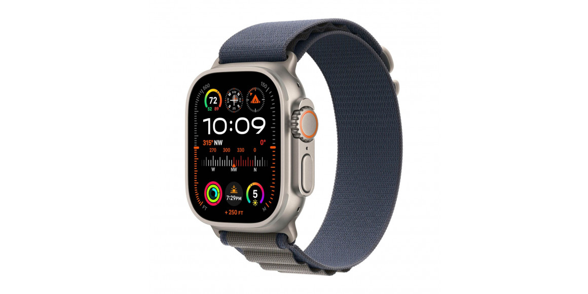 სმარტ საათი APPLE WATCH ULTRA 2 49MM TITANIUM BLUE ALPINE LOOP MREP3 M (BL)