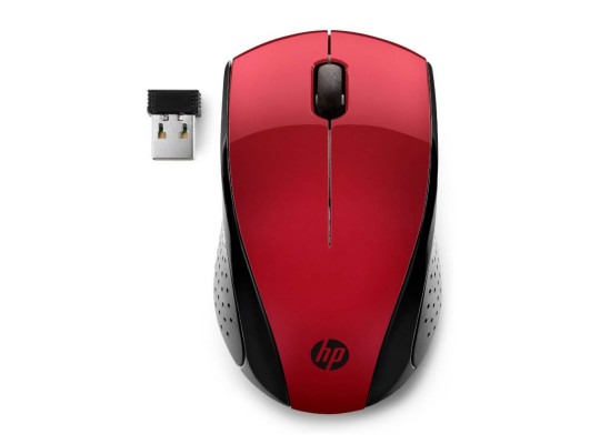 mouse HP WIRELESS 220 7KX10AA (RD)